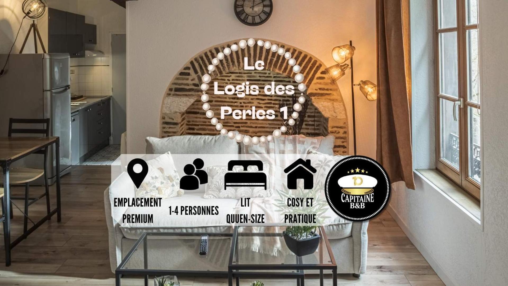 Le Logis Des Perles 1 - Emplacement Ideal - 4 Pers Troyes Zewnętrze zdjęcie